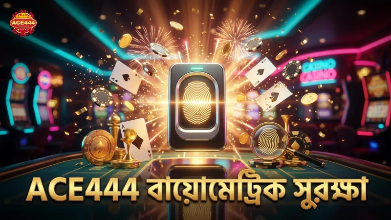 বায়োমেট্রিক সিকিউরিটি দিয়ে ACE444 অ্যাকাউন্ট নিরাপদ রাখুন