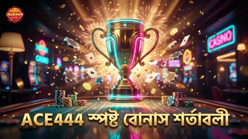 বোনাসের শর্তাবলী স্পষ্ট ও ব্যবহারকারী-বান্ধব।