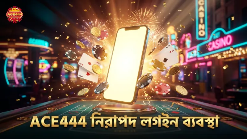 নিরাপদ লগইন ও তথ্য সুরক্ষা ACE444-র অগ্রাধিকার।