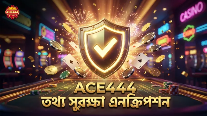 ACE444 সাইন আপে তথ্য সুরক্ষায় ২৫৬-বিট এনক্রিপশনের ব্যবহার