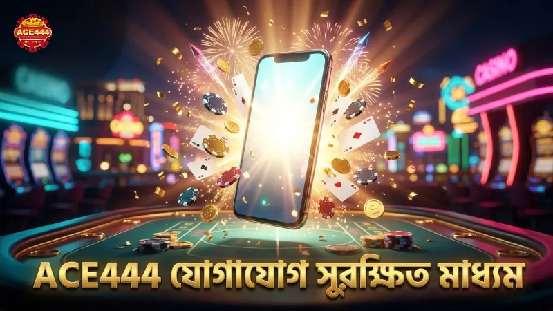 যোগাযোগ মাধ্যমগুলোতে ACE444 এর সুরক্ষিত প্ল্যাটফর্ম ব্যবহার।