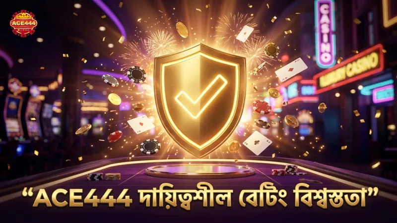 দায়িত্বশীল বেটিং নিশ্চিত করে ACE444 বিশ্বস্ততা