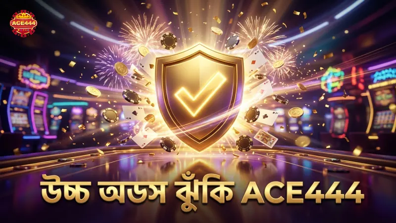 উচ্চ অডসের ঝুঁকি ও দায়িত্বশীল বাজির গুরুত্ব ACE444 প্ল্যাটফর্মে