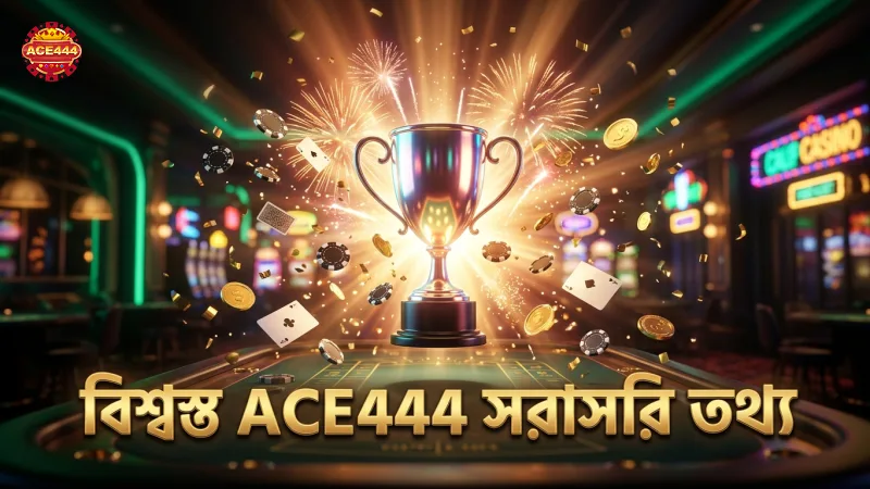 লাইভ বেটিংয়ে ACE444 বিশ্বস্ত সরাসরি তথ্য সরবরাহ করে