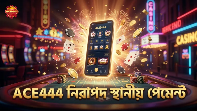 ACE444 প্ল্যাটফর্মে স্থানীয় পেমেন্ট নিরাপদ ও দ্রুত সম্পন্ন হয়