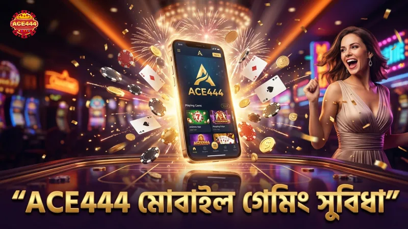 ACE444 মোবাইল অ্যাপের মাধ্যমে সহজে মেগা এস খেলুন