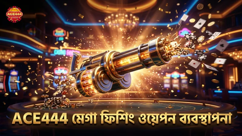 মেগা ফিশিং ওয়েপন ব্যবস্থাপনায় ACE444 এর বিশেষত্ব