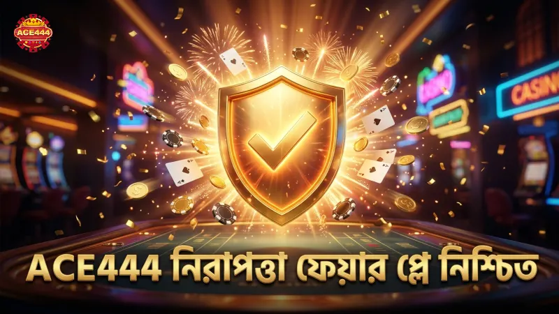 ফেয়ার প্লে ও নিরাপত্তায় ACE444 মেগা ফিশিং