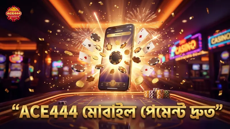 ব্যবহারকারীর মোবাইল থেকে ACE444 পেমেন্ট দ্রুত সম্পন্ন করুন