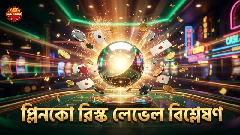 প্লিনকো গেমের বল ড্রপের বিভিন্ন রিস্ক লেভেল বিশ্লেষণ।