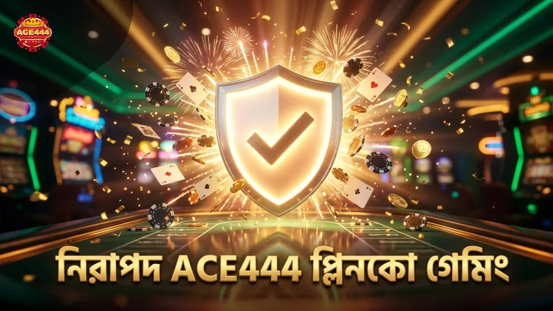 নিরাপদ ও বিশ্বাসযোগ্য প্লিনকো গেমিং পরিবেশ ACE444 দ্বারা নিশ্চিত।