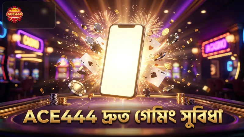 ACE444 তে দ্রুত এবং সুবিধাজনক গেমিং অভিজ্ঞতা।
