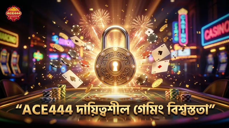 দায়িত্বশীল গেমিং ও স্বচ্ছতার সাথে ACE444 এর বিশ্বস্ততা।